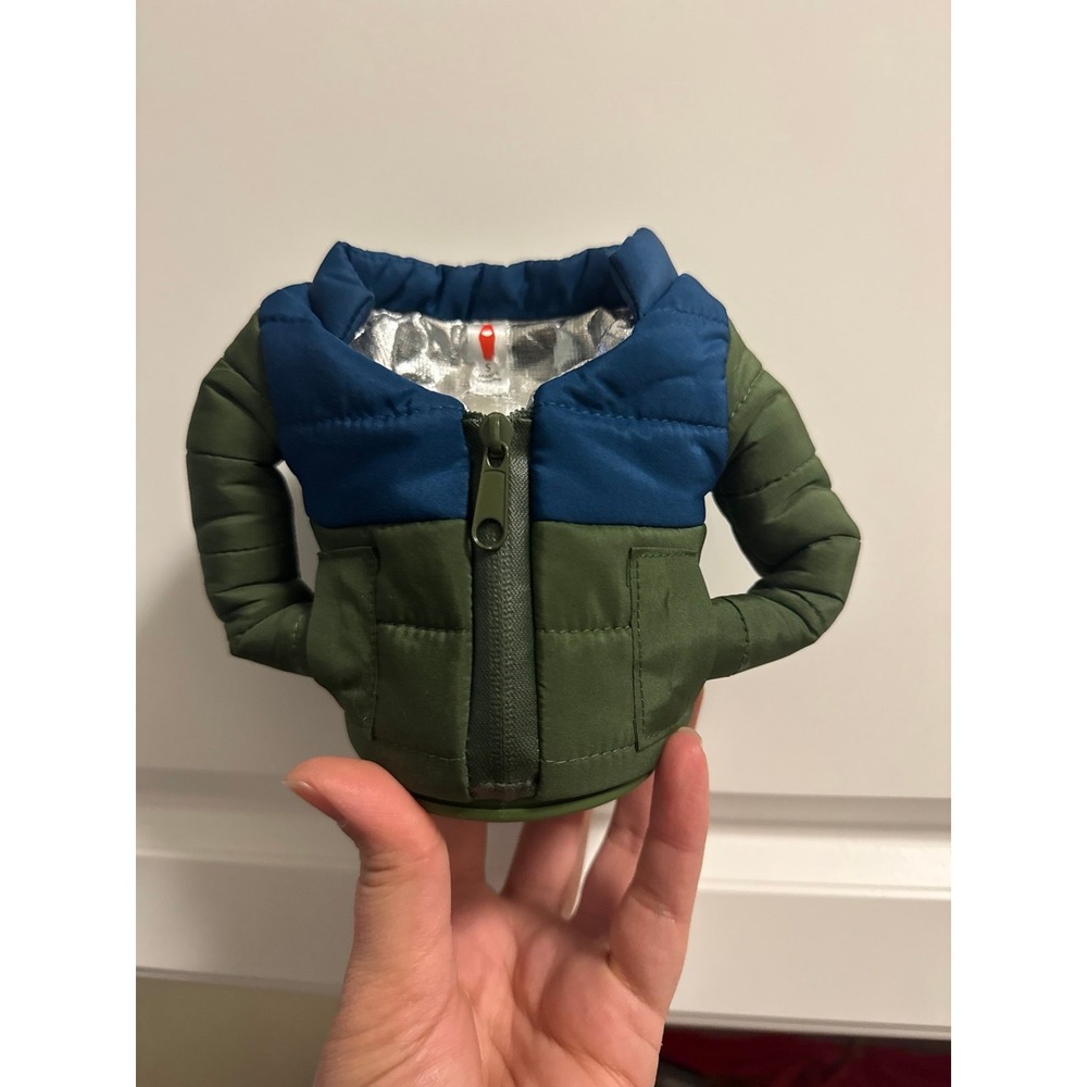 Puffin drink cozie jacket drink holder